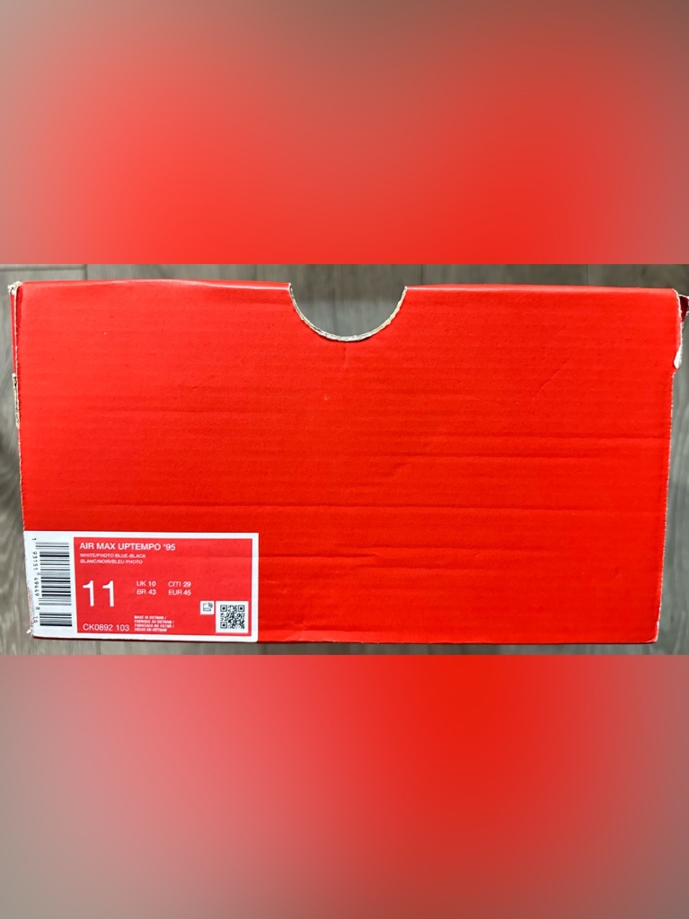 Nike Air Max Uptempo 95 Orlando Men’s Sz 11 (NEW) CK0892 103 (No Box Lid) - Picture 12 of 12